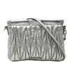 Miu Miu Matelasse Metallic Nappa Frame Clutch with Strap Secondhand