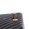 Chanel Mini Square Classic Chevron Lambskin Single Flap Secondhand