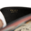 Prada Saffiano Floral Flame Print Wallet on Chain Secondhand