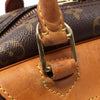 Secondhand Louis Vuitton LOUIS VUITTON Deauville Bowling Vanity Handbag M47270 Monogram PVC coated canvas leather Brown Used Women