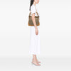 Gucci GG Canvas Bamboo Web Satchel Secondhand