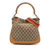 Gucci GG Canvas Bamboo Web Satchel Secondhand