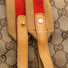 Gucci GG Canvas Bamboo Web Satchel Secondhand
