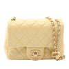 Chanel Mini Square Classic Lambskin Pearl Crush Single Flap Secondhand