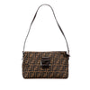 Fendi Zucca Canvas Shoulder Bag Secondhand
