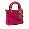 Dior Mini Lambskin Cannage Lady Dior Secondhand