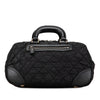 Chanel Paris New York Quilted Nylon Duffle Handbag Secondhand