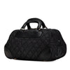 Chanel Paris New York Quilted Nylon Duffle Handbag Secondhand