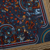 Hermès Les Jardins D'Armenie Silk Scarf Secondhand