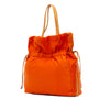 Prada Tessuto Logo Drawstring Tote Secondhand