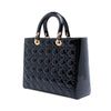 Dior Large Patent Cannage Lady Dior Secondhand