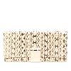 Valentino Snake Print Leather Rockstud Clutch Secondhand