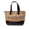 Burberry Haymarket Check Canvas Tote Secondhand