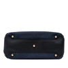 Burberry Medium Suede and Calfskin Banner Satchel Secondhand