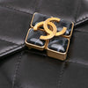 Chanel Mini Quilted Lambskin Diamond Lock Phone Holder Secondhand