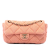 Chanel CC Quilted Jersey East West Flap Secondhand