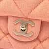 Chanel CC Quilted Jersey East West Flap Secondhand