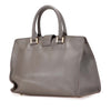 Secondhand Saint Laurent Small Leather Monogram Cabas Satchel