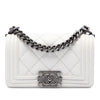 Chanel Small Calfskin Double Stitch Boy Flap Secondhand