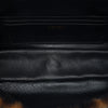 Fendi Mini Zucca Shearling Baguette Satchel Secondhand