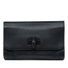 Gucci Calfskin Bamboo Daily Clutch Secondhand