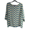 Missoni Multicolor Crepe Loose Fit Top, Size S Secondhand