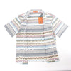 Secondhand Missoni PATTERNED Short Sleeve Shirt in Gray x Multicolor, Size 48 IT
