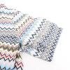 Secondhand Missoni PATTERNED Short Sleeve Shirt in Gray x Multicolor, Size 48 IT