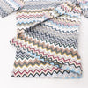 Secondhand Missoni PATTERNED Short Sleeve Shirt in Gray x Multicolor, Size 48 IT