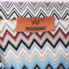 Secondhand Missoni PATTERNED Short Sleeve Shirt in Gray x Multicolor, Size 48 IT