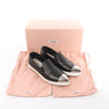 Miu Miu Leather Slip-on in Black 5S9010, Size 38.5 EU Secondhand