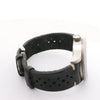 Secondhand Montblanc Geosphere 119286 BBGJ3HDQ3 SS x Leather AT Watch with Black Dial