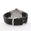 Secondhand Montblanc Geosphere 119286 BBGJ3HDQ3 SS x Leather AT Watch with Black Dial
