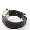 Secondhand Montblanc Geosphere 119286 BBGJ3HDQ3 SS x Leather AT Watch with Black Dial
