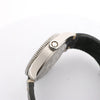 Secondhand Montblanc Geosphere 119286 BBGJ3HDQ3 SS x Leather AT Watch with Black Dial