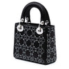 Dior Mini Satin Cannage Crystal Embellished Lady Dior Secondhand