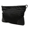 Prada Vitello Daino Trimmed Tessuto Zip Top Crossbody Secondhand