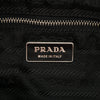 Prada Vitello Daino Trimmed Tessuto Zip Top Crossbody Secondhand
