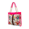 Gucci Large Canvas Web Flora Rajah Tote Secondhand