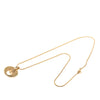 Secondhand Dior Gold Plated CD Logo Pendant Necklace