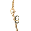 Dior Gold Plated CD Logo Pendant Necklace Secondhand