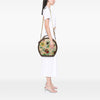 Gucci GG Canvas Web Flora Round Satchel Secondhand