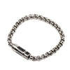 Secondhand Louis Vuitton Silver Plated Monogram Eclipse Chain Bracelet