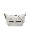 Gucci Grained Calfskin Logo Half Moon Crossbody Secondhand