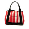 Balenciaga Canvas Striped Navy Cabas S Secondhand