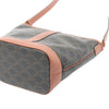 Celine Small Triomphe Coated Canvas Bucket Bag Secondhand