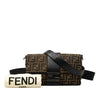 Fendi Zucca Canvas Convertible Baguette Satchel Secondhand