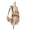 Fendi Zucca Embroidered Canvas Baguette Satchel Secondhand