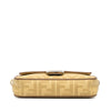 Fendi Zucca Embroidered Canvas Baguette Satchel Secondhand
