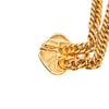 Chanel CC Gold Plated Quilted Charm Chain Belt Secondhand